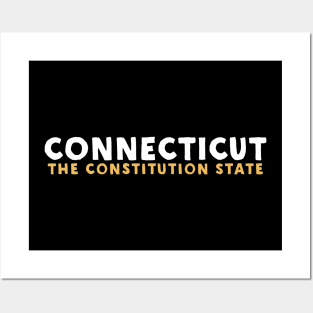 Connecticut - The Constitution State Posters and Art